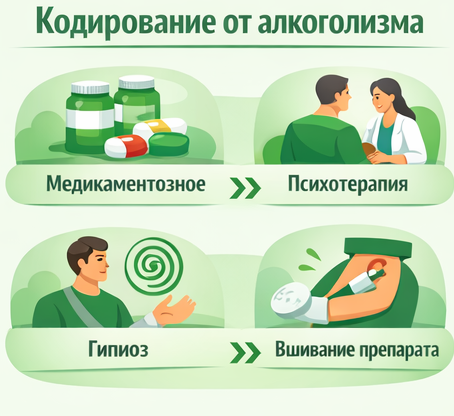 кодирование от алкоголизма в Киренске Санати